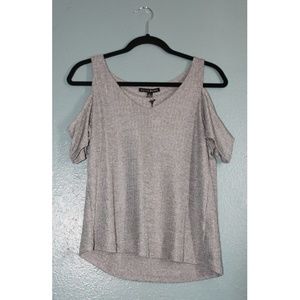 Grey Tank Top with Sleeves